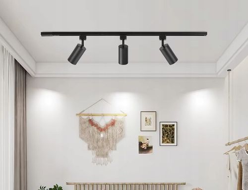 2x Szynoprzewód Szyna 2m + 8x Lampa GU10 LED Oświetlenie szynowe na Arena.pl