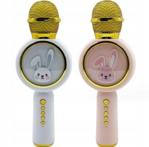 Mikrofon bezprzewodowy KARAOKE głośnik BLUETOOTH SŁODKI KRÓLIK dla na Arena.pl