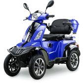 Skuter elektryczny czterokołowy BILI BIKE SHINO QUADRO LIT niebieski