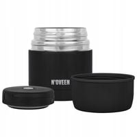 NOVEEN STALOWY TERMOS OBIADOWY NA ŻYWNOŚĆ TERMICZNY POJEMNIK NA ZUPĘ