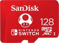 Karta microSD Sandisk 128GB microSDXC 100MB/s A1 V30 Nintendo Switch