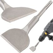 DŁUTO SDS+ PŁASKIE ODGIĘTE 75X165MM DO BETONU PM-DL-15T