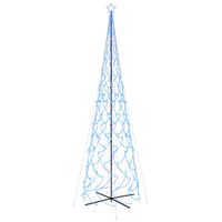 Choinka stożkowa, 3000 niebieskich diod LED, 230x800 cm