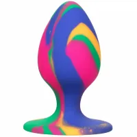 calexotics cheeky medium tie dye - silikonowa zatyczka z przyssawką