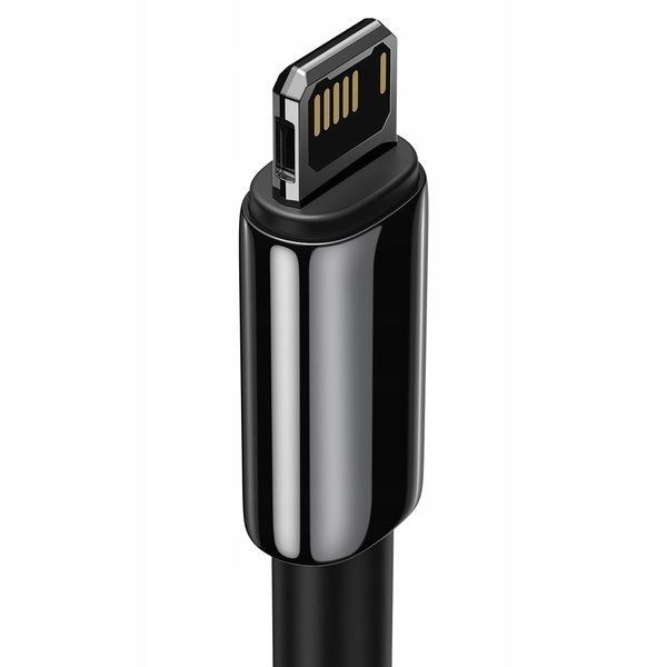 BASEUS MOCNY KABEL USB - LIGHTNING DO IPHONE IPAD PRZEWÓD OPLOT 2.4A 1M zdjęcie 12