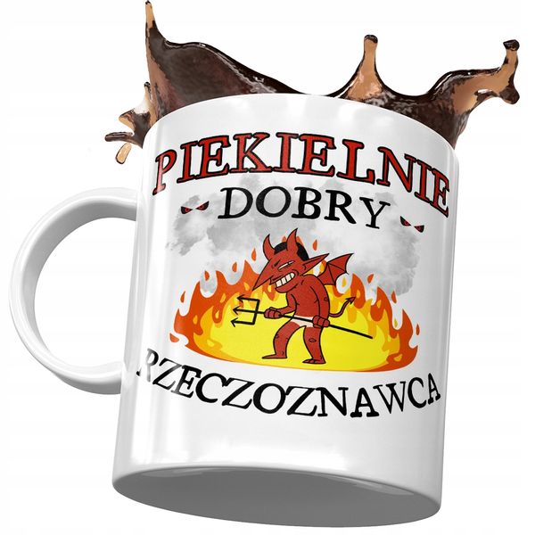 Kubek Dla Rzeczoznawcy Piekielnie Dobry Z Nadrukiem Ze Zdjęciem zdjęcie 1