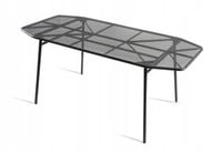 STÓŁ OGRODOWY METAL 180x90 MEBLE OGORDOWE BERGEN