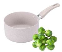 Rondel rondelek nieprzywieralny GRANITA MINI 14 cm powłoka non-stick