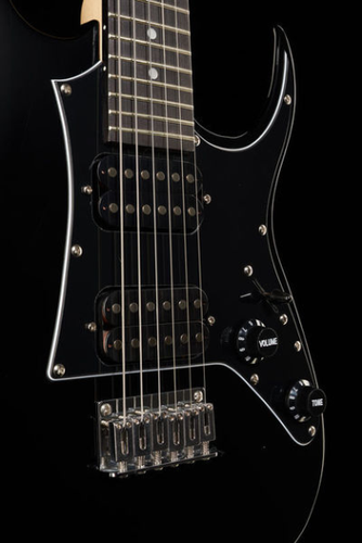 Gitara elektryczna 3/4 dla nastolatka Harley Benton RG-Junior Rock CZARNA na Arena.pl