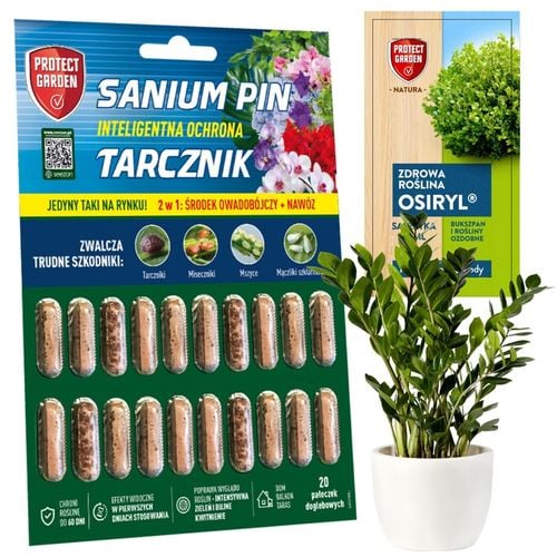 SANIUM PIN 2w1 PAŁECZKI DOGLEBOWE ziemiórki przędziorki wełnowce na Arena.pl