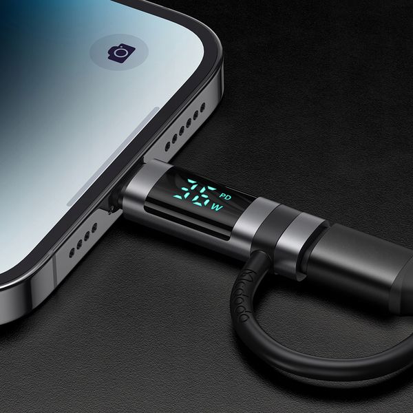 mcdodo adapter przejściówka usb-c usb typ c do lightning iphone 36w zdjęcie 4
