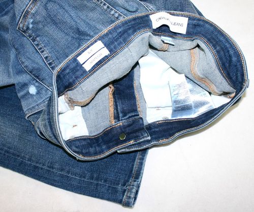 Męskie jeansy Calvin Klein Jeans 026 - Below Slim J30J315301 - W30/L32 na Arena.pl