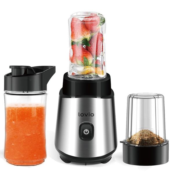 Blender kielichowy młynek do kawy i orzechów LOVIO LVJBL001 900W zdjęcie 6