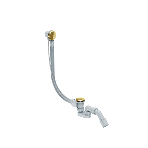 Simple 2.0 syfon wannowy automatyczny 80 cm, złoty połysk na Arena.pl