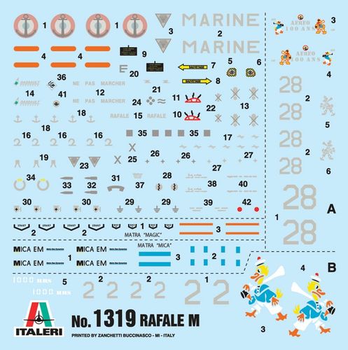 Model Plastikowy Rafale M Operations Exterieures na Arena.pl