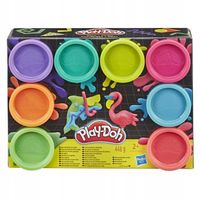 Play Doh ciastolina zestaw 8 Tub Neon Hasbro E5063