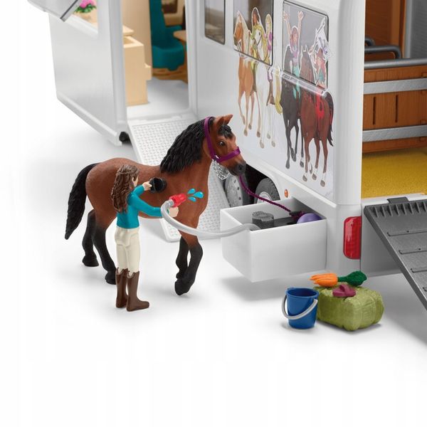 Schleich Transporter koni 42619 zdjęcie 8
