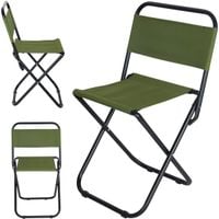 KRZESŁO TURYSTYCZNE SKŁADANE 35X37X58CM ZIELONE ENERO CAMP