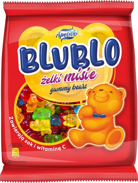 APETITKI ŻELKI BLUBLO MISIE 80G zdjęcie 1