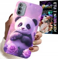 ETUI DO MOTOROLA G31 / G41 - SŁODKA PANDA WZORY DLA DZIECI + FOLIA