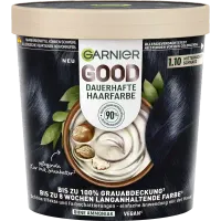 Farba do włosów ciemny blond, czarnych Garnier Good 1.10  czerń