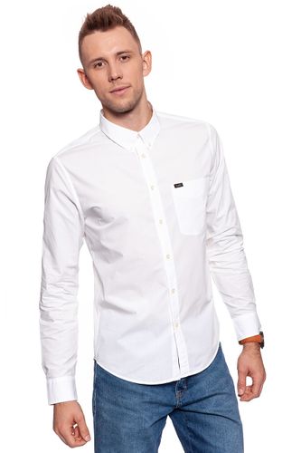 LEE SLIM BUTTON DOWN WHITE L66VOA12 L na Arena.pl