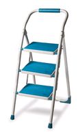 Drabina składana domowa drabinka 3 stopniowa z półką do 150 kg uniwersalna