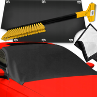 MATA ANTYSZRONOWA MAGNETYCZNA NA PRZEDNIĄ SZYBĘ SZCZOTKO SKROBACZKA MURSKA