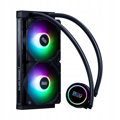 Chłodzenie wodne Silver Monkey X SNOWY ARGB 240 na Arena.pl