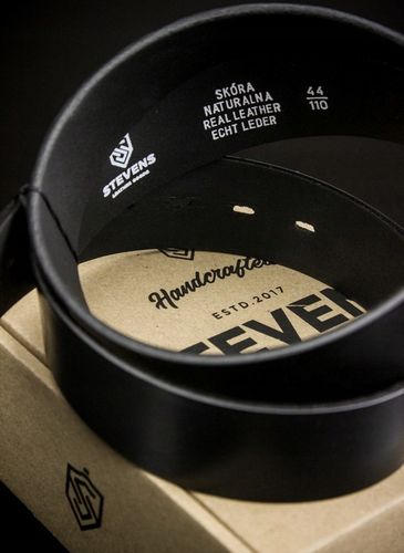 MĘSKI PASEK SKÓRZANY STEVENS MAGNUM SKÓRA Q2-V na Arena.pl