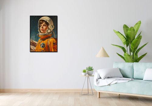 Plakat 60x80cm Pionierka Kosmosu na Arena.pl