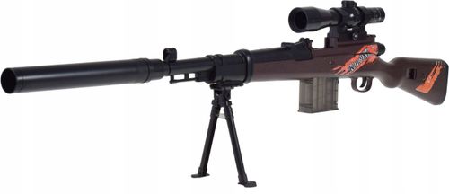 SNAJPERKA NA STRZAŁKI PIANKOWE DUŻY KARABIN ZESTAW +ŁUSKI ZABAWKA REPLIKA na Arena.pl