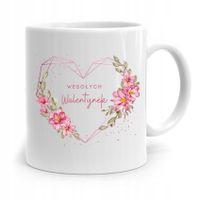 Kubek Prezent Na Walentynki Wesołych Walentynek Z Nadrukiem Ze Zdjęciem