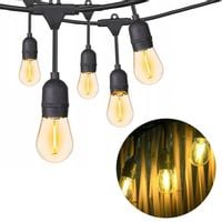Girlanda świetlna LED G10NF 10m z żarówkami do ogrodu