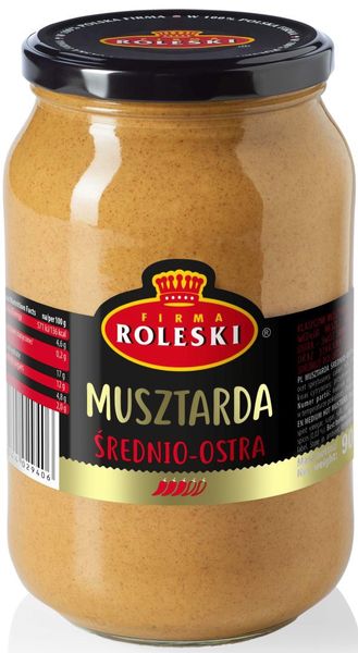 ROLESKMUSZTARDAŚREDNIO OSTRA 1L zdjęcie 2
