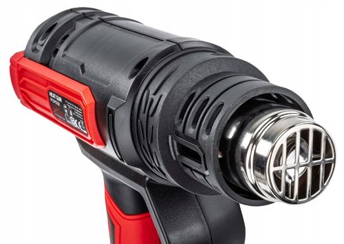 OPALARKA ELEKTRYCZNA Z REGULACJĄ 2 BIEGI LCD 50-650°C 2200W MOCNA +5 na Arena.pl