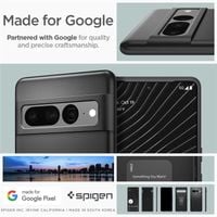 spigen thin fit google pixel 7 pro black
