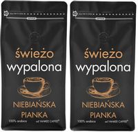 Kawa ziarnista 2kg ARABICA ŚWIEŻO PALONA Z PIANKĄ