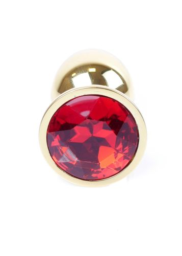Plug-Jewellery Gold Plug- Red na Arena.pl