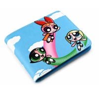 PP | 13 cm | Eko-Skóra | Portfel Anime | Power Puff Girls