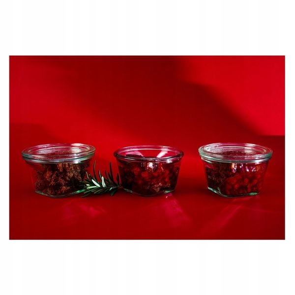 Słoik Weck Quadro 290 ml przezroczysty zdjęcie 3