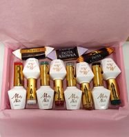 Święta ZESTAW SHINE na PREZENT 8x lakier hybrydowy MOLLY NAILS + słodkości