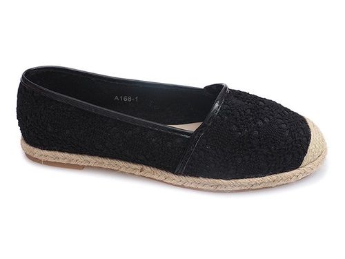 BALERINKI ESPADRYLE A168 CZARNY 36 na Arena.pl