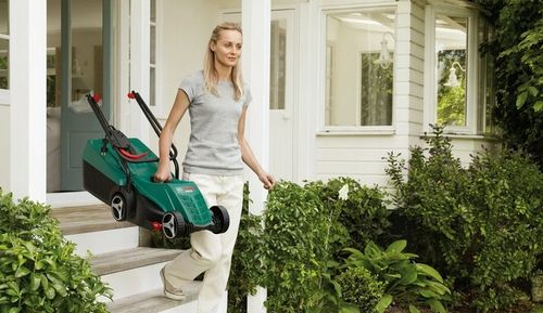 BOSCH ROTAK 320 ER Kosiarka elektryczna 1200W 32CM regulacja KOSZ 31L na Arena.pl