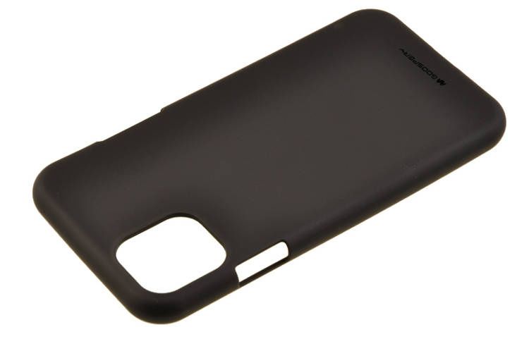 Etui Mercury Goospery Soft Feeling do APPLE iPhone 11 czarny zdjęcie 2