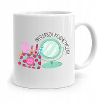 Kubek Prezent Dla Kosmetyczki Najlepsza Prezent Z Nadrukiem Ze Zdjęciem