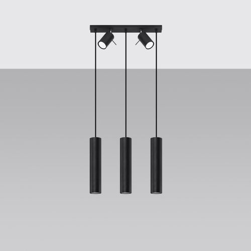 Lampa wisząca RING 3 czarny na Arena.pl