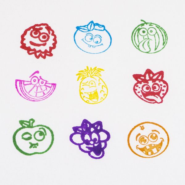 STEMPELKI ZAPACHOWE 9 SZT KIDEA zdjęcie 5