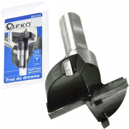 Frez puszkowy GEKO do drewna 35 mm pod zawiasy meblowe na Arena.pl