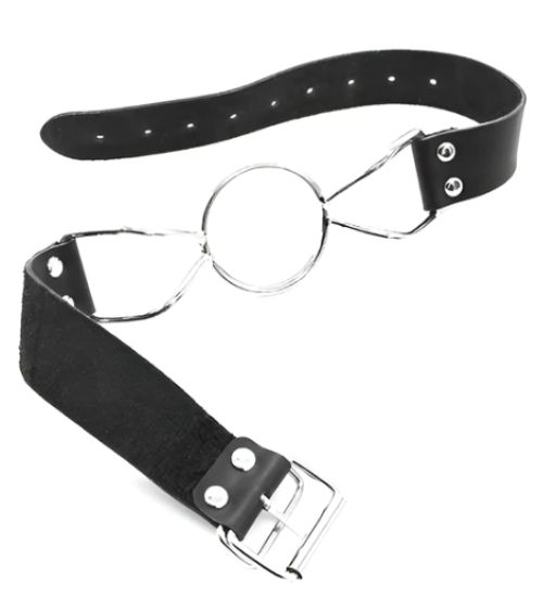 Knebel do ust na regulowanych paskach zdjęcie 3